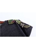 Women Embroidered Tops Tunic T Shirt