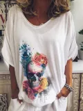 Women Casual Loose Tops Tunic T Shirt
