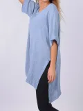 Women Casual Tops Tunic Blouse Shirt