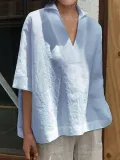 Women Casual Tops Tunic Blouse Shirt