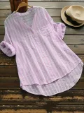 Women Casual Loose Tops Tunic Blouse Shirt