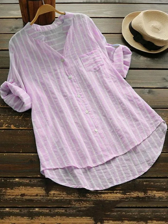 Women Casual Loose Tops Tunic Blouse Shirt