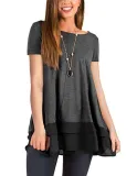 Cotton Short Sleeve Shirts & Tops