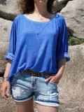 Women Casual Tops Tunic Blouse Shirt