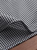 Stripe Patchwork Asymmetrical Long Sleeve Casual T-shirts