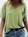 Women Summer Basic T Shirt Tops Tee