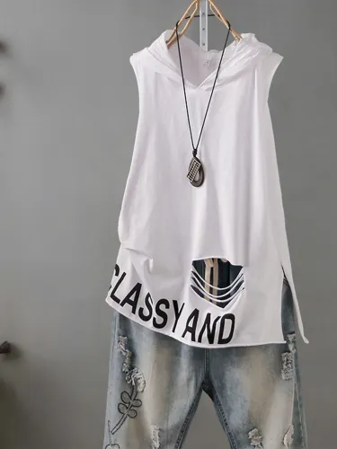 Plain Casual Cotton-Blend Shirts & Tops