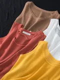 Sleeveless Solid Shirts & Tops