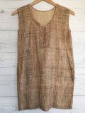 Cotton-Blend Casual Sleeveless Plain Shirts & Tops