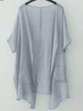 Short Sleeve Solid Shirts & Tops
