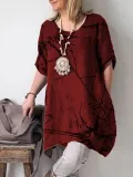 Crew Neck Short Sleeve Shirts & Tops
