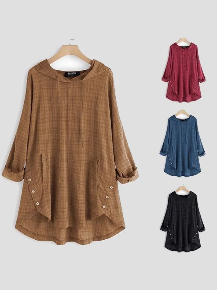 Women Casual Loose Tops Tunic Blouse Shirt