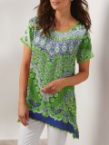 Vintage  Plus Size Shirt for Women