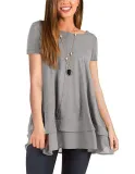 Cotton Short Sleeve Shirts & Tops