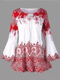 Patch Short Sleeve Sweet Shirts & Tops