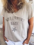 Printed Cotton-Blend Short Sleeve Shirts & Tops