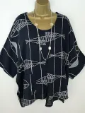 Casual Half Sleeve Casual Tops