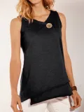 Women Casual Tops Tunic Tanks Vest