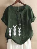 Green Casual Buttoned Shirts & Tops