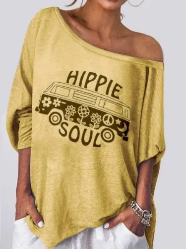 Casual Cotton Crew Neck Shirts & Tops