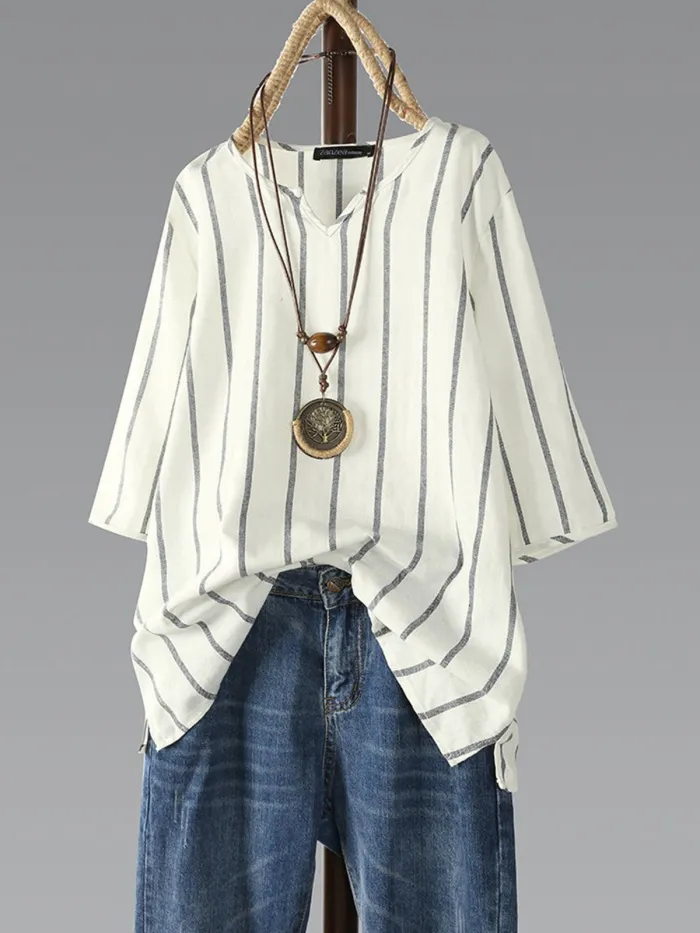 Women Casual Loose Tops Tunic Blouse Shirt