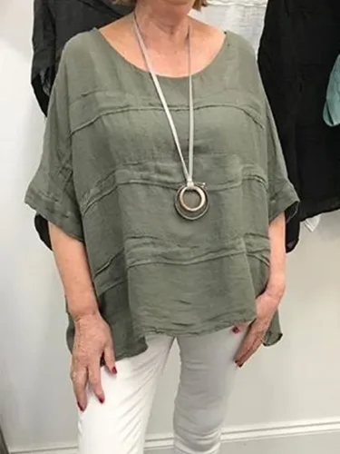Women Casual Tops Tunic Blouse Shirt