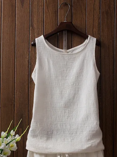 Women Casual Plus SizeTank Tops Tunic