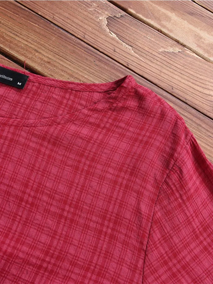 Women Casual Loose Tops Tunic Blouse Shirt