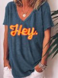 Cotton-Blend Short Sleeve Shirts & Tops