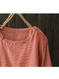 Women Casual Plus Size Tops Tunic Plaid Blouse Shirt