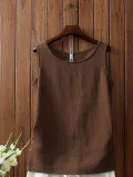 Women Casual Plus SizeTank Tops Tunic