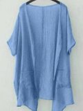 Short Sleeve Solid Shirts & Tops