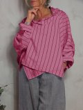 White Cotton-Blend Long Sleeve Solid Shirts