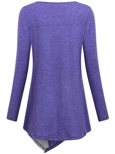 Round Neck Casual T-Shirts