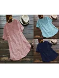Women Casual Tops Tunic Blouse Shirt