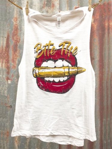 Casual Sleeveless Round Neck Plus Size Tops