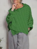 White Cotton-Blend Long Sleeve Solid Shirts