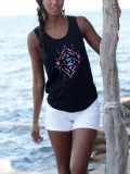 Sleeveless Cotton Shirts & Tops