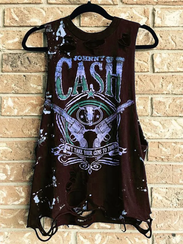 Casual Sleeveless Round Neck Plus Size Tops
