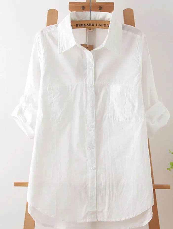 Women Casual Tops Tunic Blouse Shirt