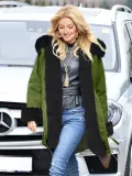 Warm Vintage Casual Cotton-Blend Long Sleeve Army Green Coat