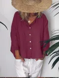 V Neck Casual Shirts & Tops