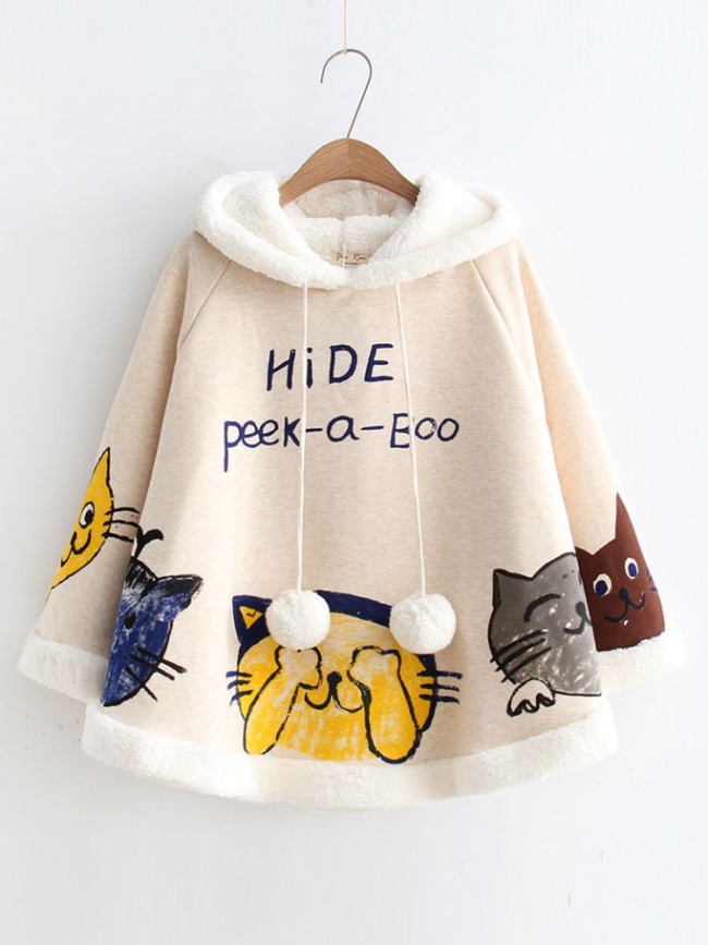 Light Pink Hoodie Outerwear