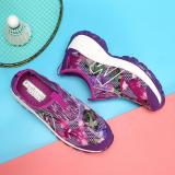 Flower Mesh Breathable Platform Rocker Sole Casual Shoes