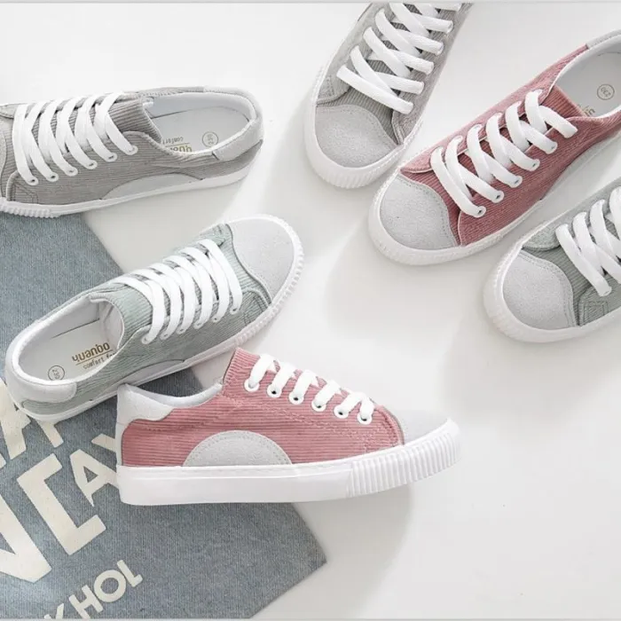 Light_green Artificial Nubuck Daily Flat Heel Sneakers