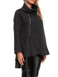 Casual Zipper Hoodies & Sweatshirt
