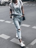 Vintage Pockets Jumpsuits