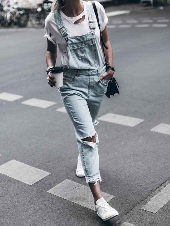 Vintage Pockets Jumpsuits