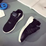 Women Mesh Fabric Sneakers Casual Lace Up Shoes