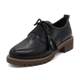 Women PU Loafers Casual Comfort Tassel Slip On Shoes